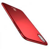 Baseus iPhone X/Xs Cover Tyndt Etui Rød