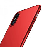 Baseus iPhone X/Xs Cover Tyndt Etui Rød