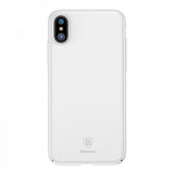 Baseus iPhone X/Xs Skal Tyndt Cover Hvid