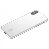 Baseus iPhone X/Xs Skal Tyndt Cover Hvid