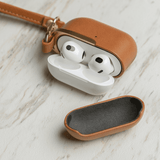 Moshi Pebbo Luxe AirPods 3 PU-læder Brun