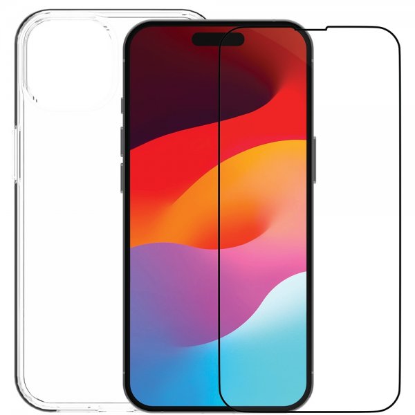 dbramante1928 iPhone 15 360 total protect eco-bundle Klar
