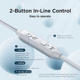 Joyroom Kablet Hovedtelefoner EC06 USB-C Sølv