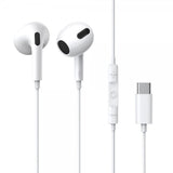 Baseus Wired Earphones Encok C17 USB-C Hvid