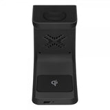 Deltaco Trådløs Oplader 3-i-1 Wireless Charger Sort
