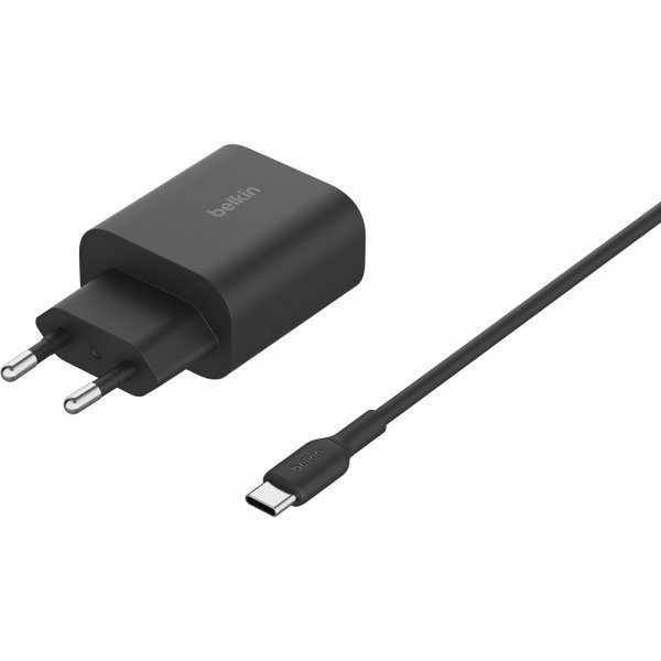 Belkin Trådløs Oplader BoostCharge 3-i-1 Foldbar MagSafe Qi2 15W Sort