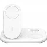 Belkin Trådløs Oplader BoostCharge 3-i-1 Foldbar MagSafe Qi2 15W Hvid