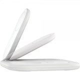 Belkin Trådløs Oplader BoostCharge 3-i-1 Foldbar MagSafe Qi2 15W Hvid
