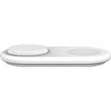 Belkin Trådløs Oplader BoostCharge Pro 2-i-1 MagSafe Qi2 15W Hvid