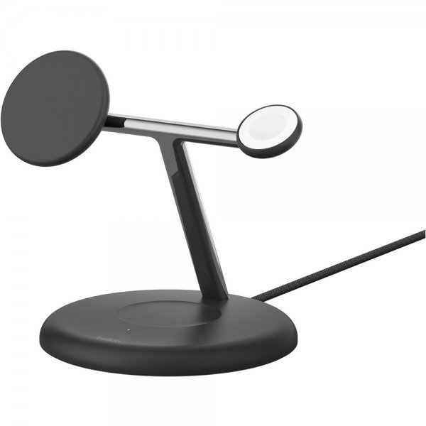 Belkin Trådløs Oplader BoostCharge Pro 3-i-1 MagSafe Qi2 15W Sort