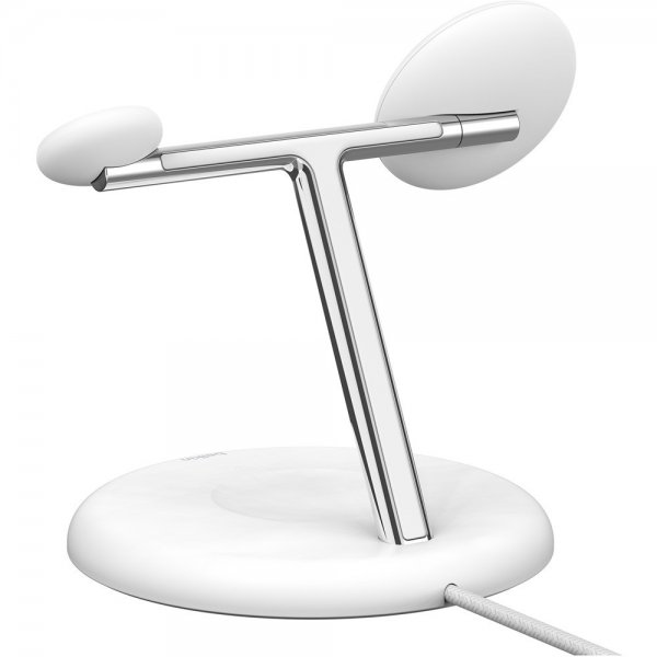 Belkin Trådløs Oplader BoostCharge Pro 3-i-1 MagSafe Qi2 15W Hvid