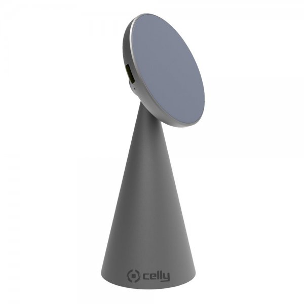 Celly Trådløs Oplader Magnetic Holder with Wireless Charge 15W MagSafe