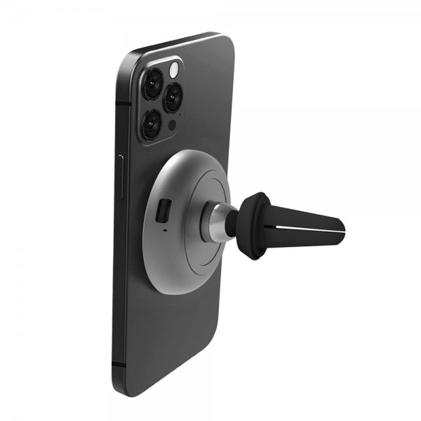 Celly Trådløs Oplader Magnetic Holder with Wireless Charge 15W MagSafe