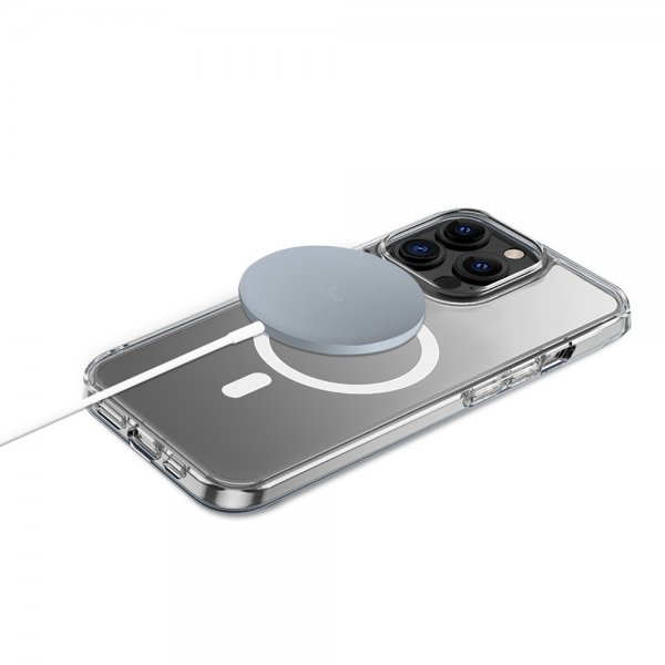 Puro Trådløs Oplader Magnetisk USB-C Opladningskabel MagSafe Blå