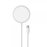 Puro Trådløs Oplader Magnetic USB-C Opladerkabel MagSafe Hvid