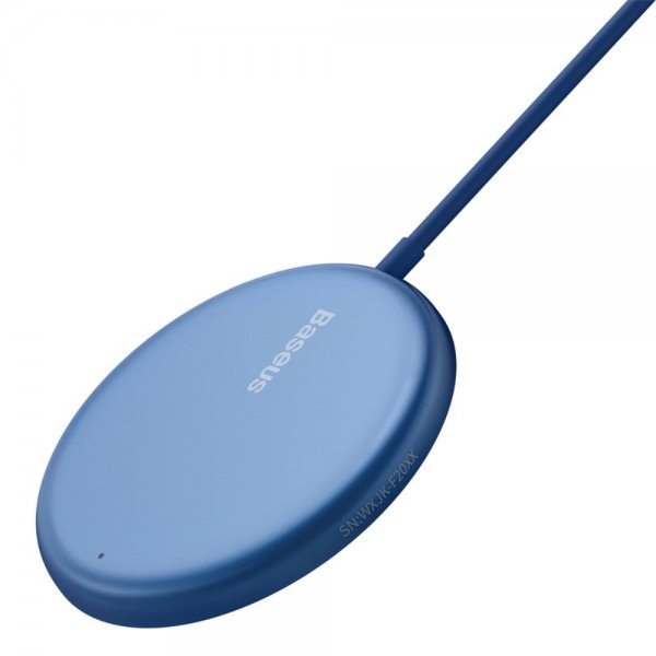 Baseus Trådløs Oplader MagSafe Simple Mini 15W Blå