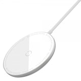 Baseus Trådløs Oplader MagSafe Simple Mini 15W Hvid