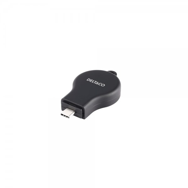 Deltaco Trådløs Oplader med aftagelig MagSafe-powerbank 3-i-1