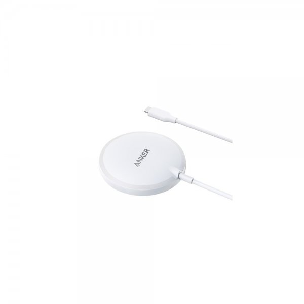 Anker Trådløs oplader PowerWave Magnetic Pad 7.5W MagSafe Hvid