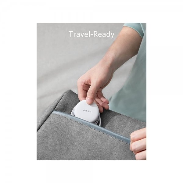 Anker Trådløs oplader PowerWave Magnetic Pad 7.5W MagSafe Hvid