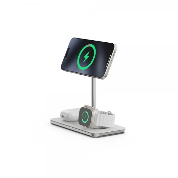 LINQ by Elements Trådløs Oplader ProCharge 3i1 Qi2 Charging Stand