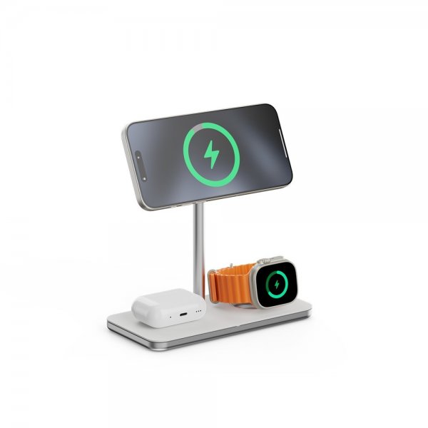 LINQ by Elements Trådløs Oplader ProCharge 3i1 Qi2 Charging Stand