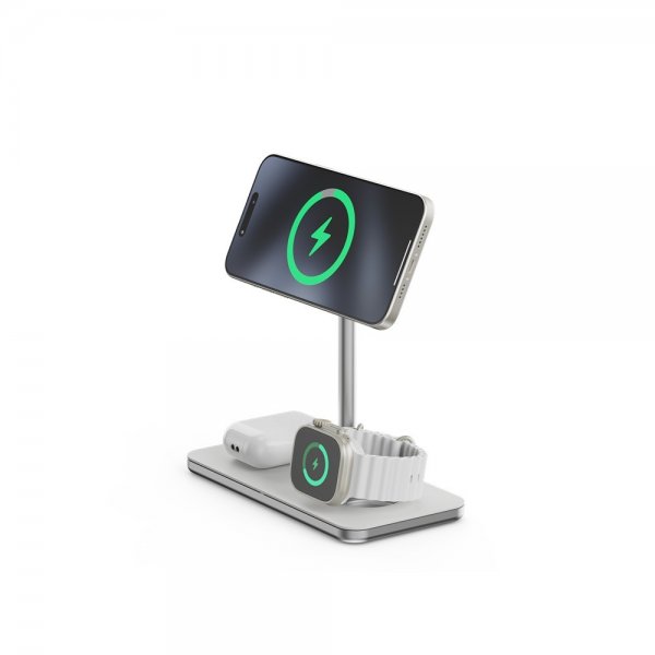 LINQ by Elements Trådløs Oplader ProCharge 3i1 Qi2 Charging Stand
