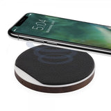 Xqisit Trådløs Oplader PU-læder 10W Sort