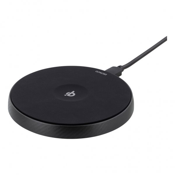 Deltaco Trådløs Oplader Qi 10W Sort