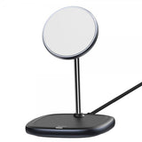 Baseus Trådløs Oplader Swan MagSafe 15W Sort