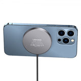 USAMS Trådløs Oplader US-CD183 Aluminium 15W MagSafe
