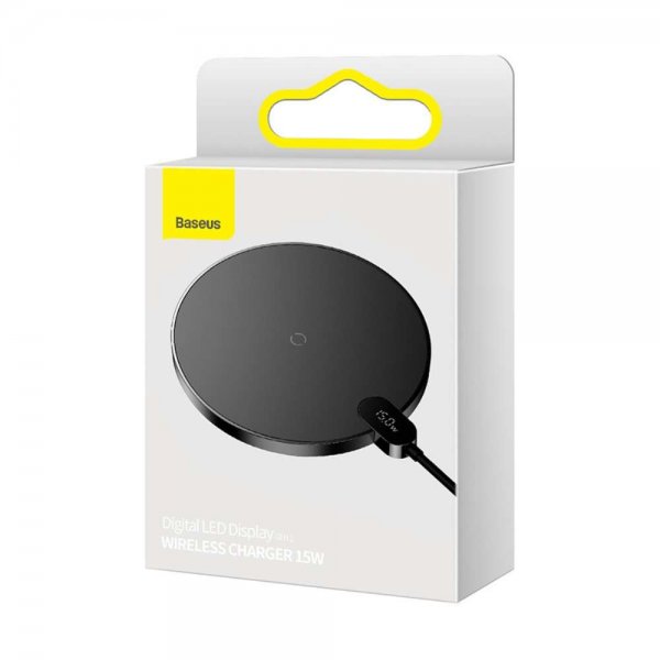 Baseus Trådløs Oplader Wireless Charger 15W Sort