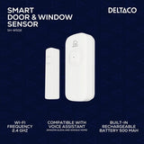 Deltaco Smart Home Trådløs Magnetsensor WiFi