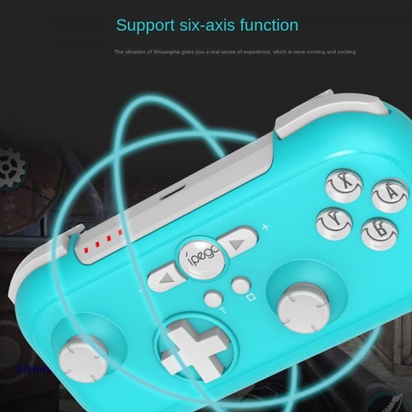 Ipega Trådløs Mini Gamepad til Nintendo Switch/Android/PC Gul
