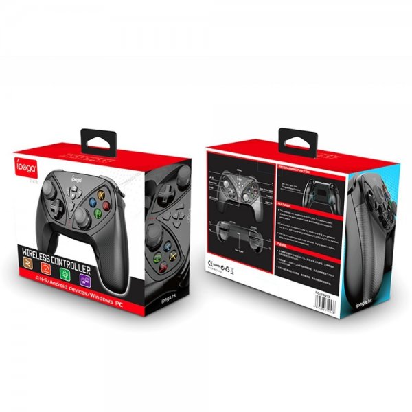 Ipega Trådløs Spilcontroller Bluetooth Nintendo Switch/PS3/PC/Android