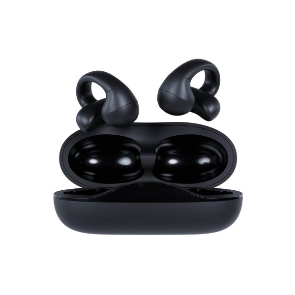 Happy Plugs Trådløse Høretelefoner Clip Open Ear Wireless Sort
