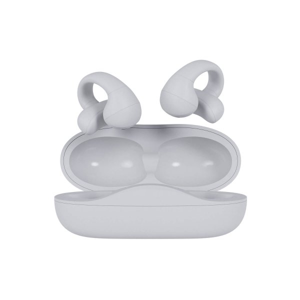 Happy Plugs Trådløse Høretelefoner Clip Open Ear Wireless Hvid