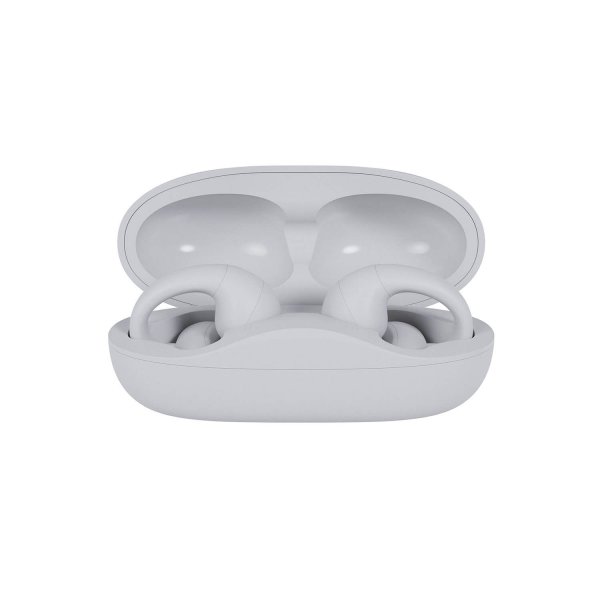 Happy Plugs Trådløse Høretelefoner Clip Open Ear Wireless Hvid