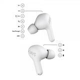 Jays Trådløse Høretelefoner t-Seven TWS In-Ear ANC Hvid