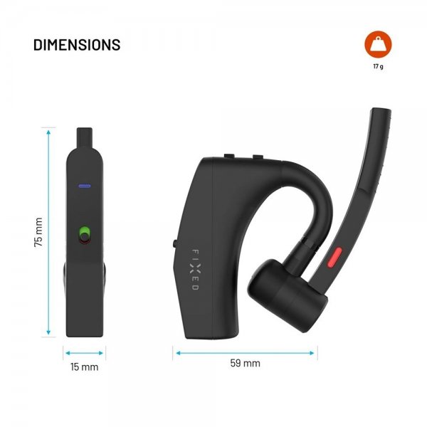 Fixed Trådløse Hovedtelefoner Talk Pro Bluetooth Headset