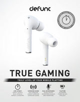 Defunc True Gaming Trådløse Høretelefoner Hvid