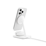 Twelve South Trådløs Oplader HiRise 2 Deluxe Qi2 MagSafe Hvid