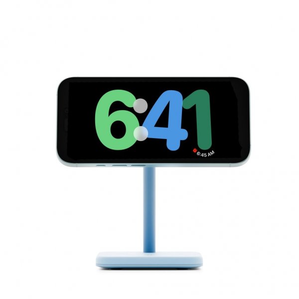 Twelve South HiRise 2 Deluxe 2-i-1 MagSafe-oplader Glacier Blue