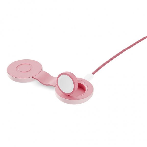 Twelve South Trådløs Oplader ButterFly SE 2-i-1 Qi2 MagSafe Rosa