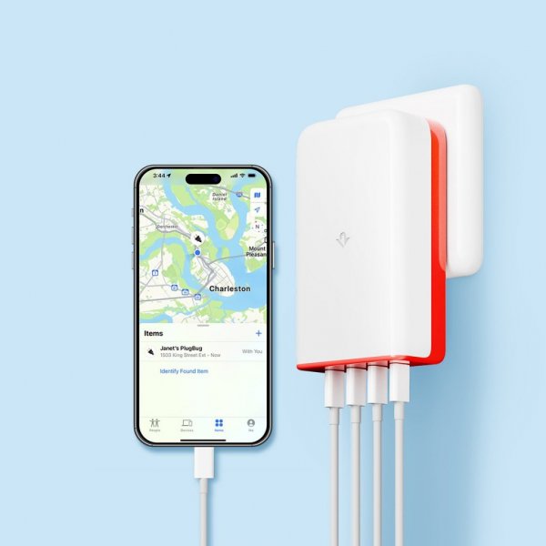 Twelve South Oplader PlugBug 120W med Find My