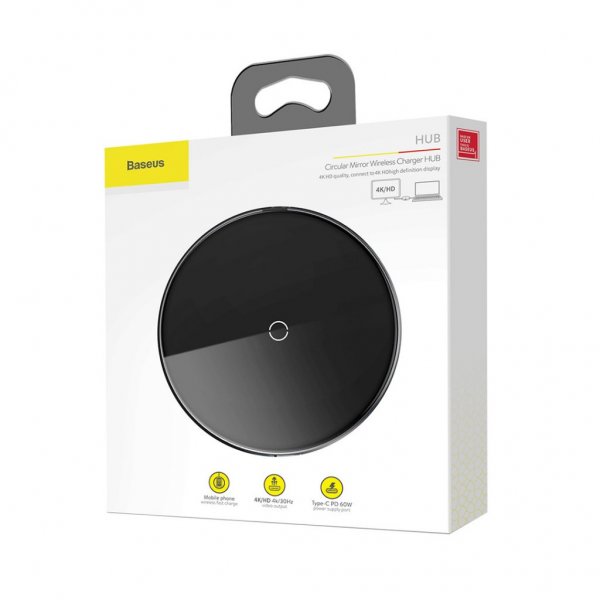 Baseus Mirror Series Multifunktionel Hub Trådløs Oplader