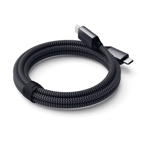 Satechi USB-C til USB-C kabel 2m Grå