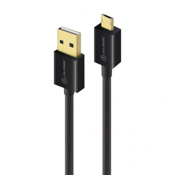 ALOGIC Kabel EasyPlug USB-A til Micro-USB-kabel 5 m