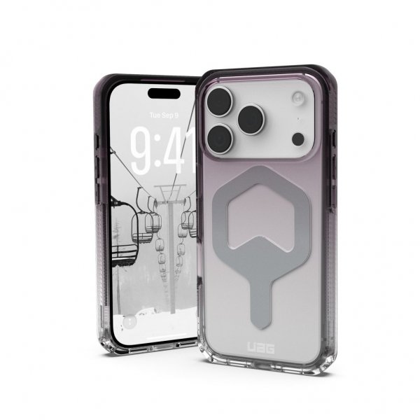 Urban Armor Gear (UAG) iPhone 17 Pro Cover Plyo MagSafe Black/Clear Ombré