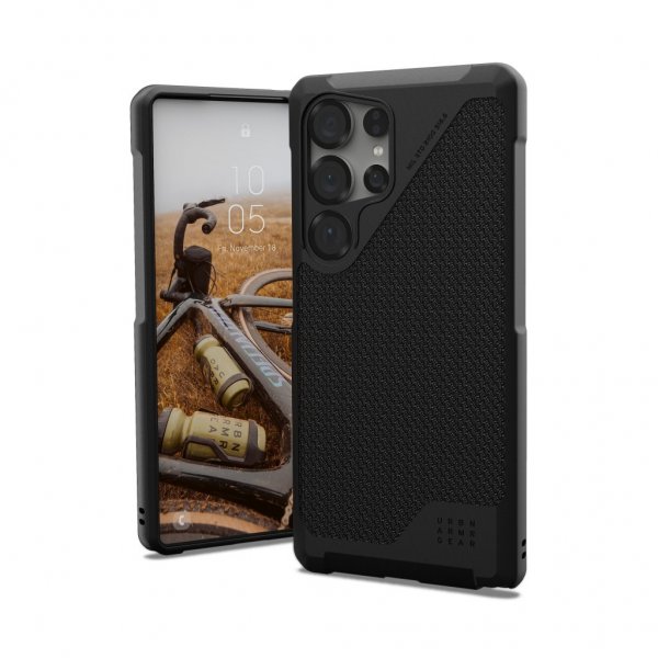 Urban Armor Gear (UAG) Samsung Galaxy S25 Ultra Cover Metropolis LT MagSafe Kevlar Black